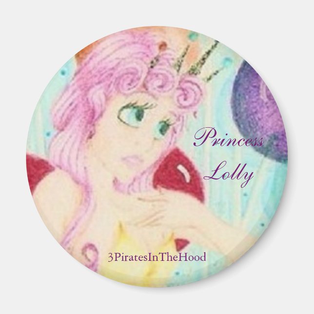 Princess Lolly Magnet (Vorne)