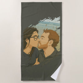 Princess love serviette de plage
