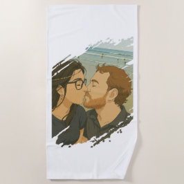 Princess love serviette de plage