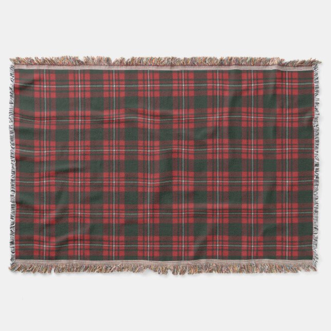 Princess Margaret Rose M Origintish Tartan Decke (Vorderseite)