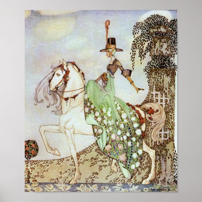 Princess Minette Minette Kay Nielsen Kunstkunst Poster (Vorne)