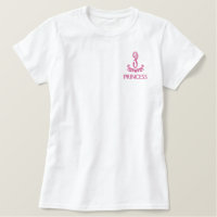 Princess Monogram Birthday T-Shirt