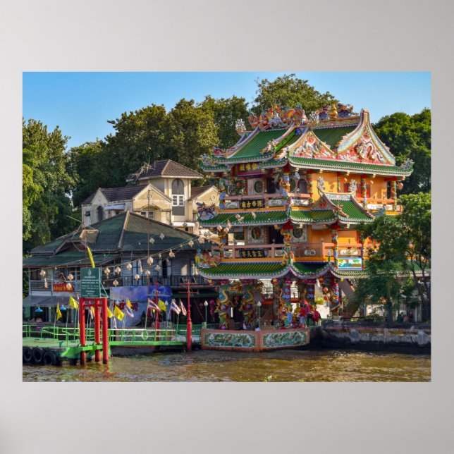 Princess Mother Memorial Park in Bangkok Poster (Vorne)