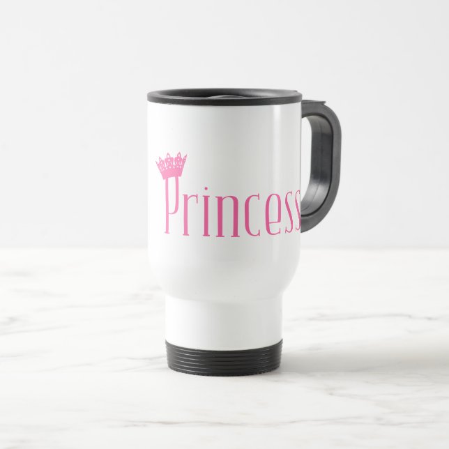 "PRINCESS" Mug de voyage (Devant droit)