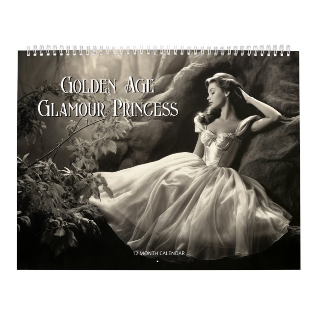 Princess of Golden Age Glamour Kalender (Titelbild)