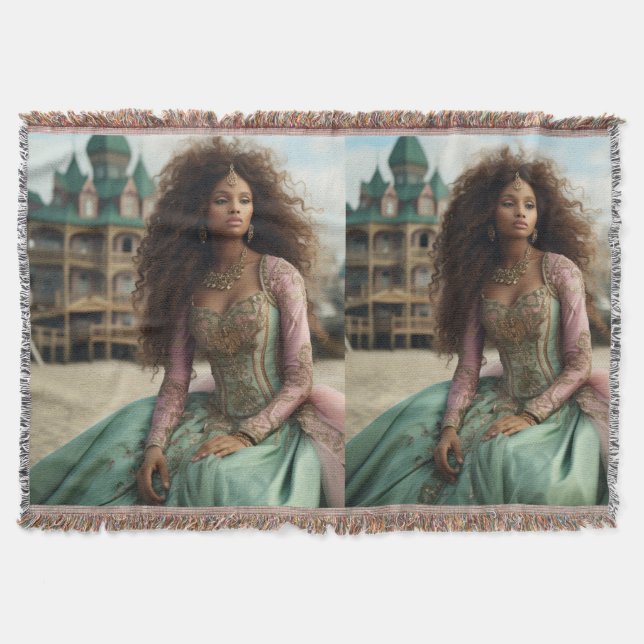 Princess of Olileanya Legacy Throw Blanket Decke (Vorderseite)
