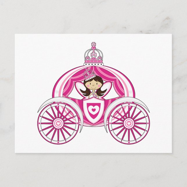 Princess of Royal Carriage Postcard Postkarte (Vorderseite)