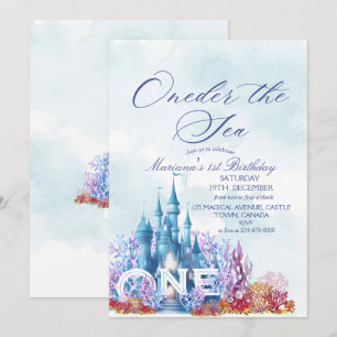 Princess Oneder The Sea Castle - Glückwunsch zum G Einladung