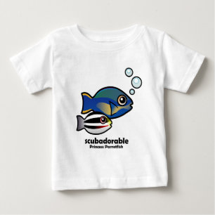 Princess Parrotfish mit Baby Baby T-shirt
