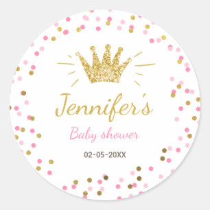 Princess Party Favoriser les étiquettes Enveloppe 