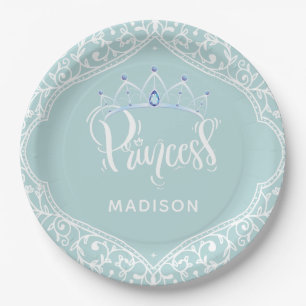 Princess Party Royal Personalisiert Pappteller