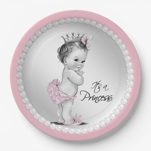 Princess Pearl Baby Shooting Paper Teller (Vorderseite)
