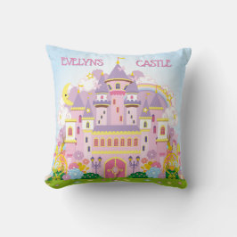 Princess! Personalisiertes Schlosswirbelkissen Kissen