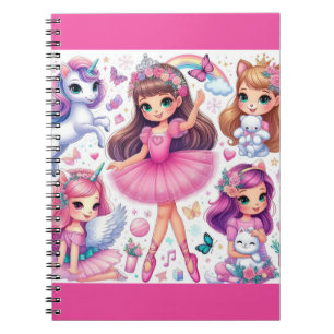 Princess & Pets-Notebook Notizblock