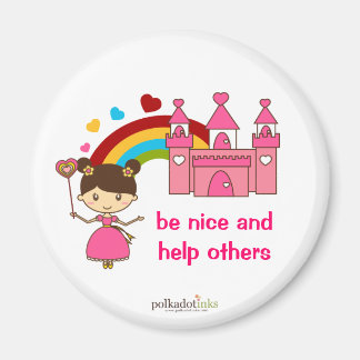 Princess Pink Castle Magnet