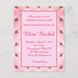 Princess Pink Enclosure Card Begleitkarte
