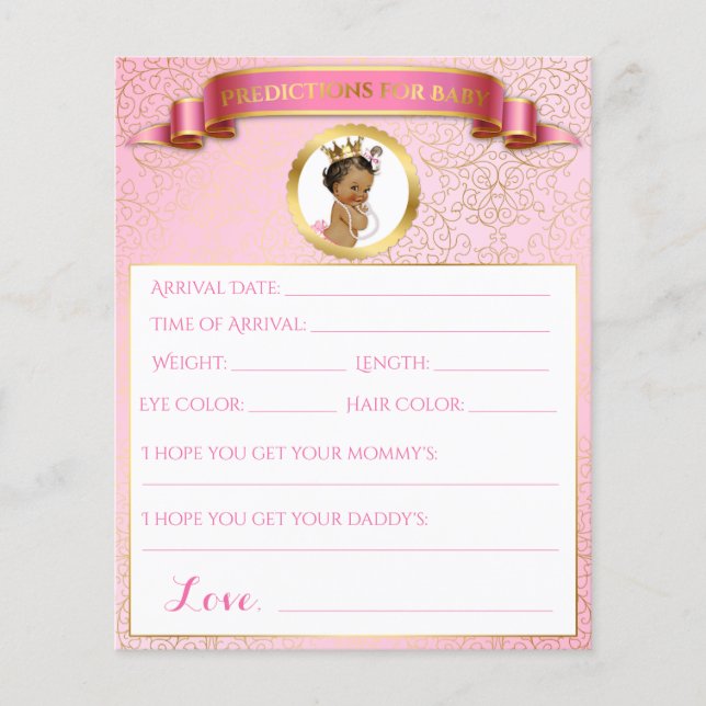 Princess Pink Gold African American Games (Vorderseite)