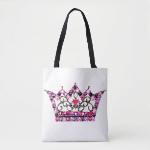 "Princess" Pink Tiara Tasche