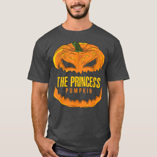 Princess Pumpkin Matching Family Group Halloween P T-Shirt