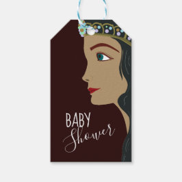 Princess Red Baby Dusche Geschenkanhänger