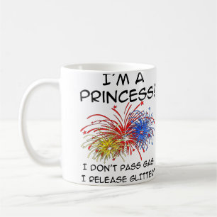 Princess Release Parties scintillant Funny Mug