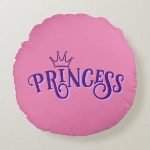 Princess Round Pillow Rundes Kissen