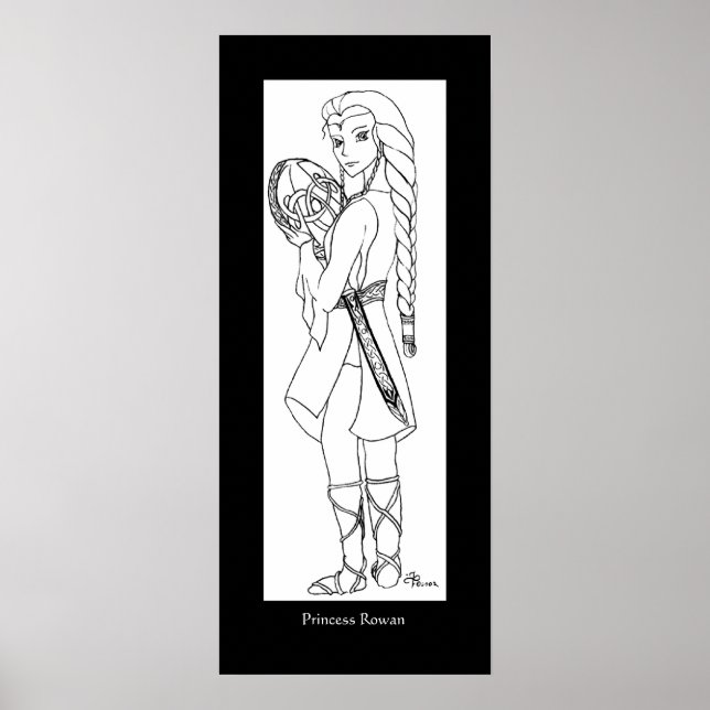Princess Rowan Poster (Vorne)