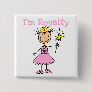 Princess Royalty Button