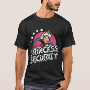Princess Security Birthday Vater & Amp; Mama Boys T-Shirt