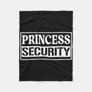 Princess Security Fun Birthday Halloween-Party Des Fleecedecke