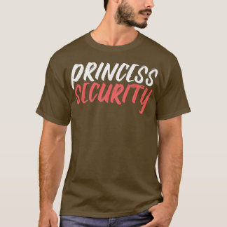 Princess Security Halloween Kostüm Vater Men Match T-Shirt