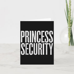 Princess Security Protection Retro Castle Karte