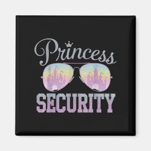 Princess Security Protection Retro Castle Men Wome Magnet