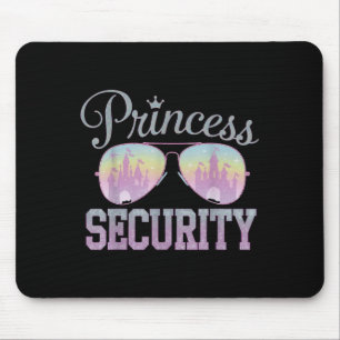 Princess Security Protection Retro Castle Men Wome Mousepad