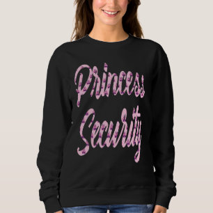 Princess Security Team Big Brother Ankündigung Fl Sweatshirt