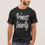 Princess Security Team Big Brother Birthday Announ T-Shirt<br><div class="desc">Princess Security Team Big Brother Geburtstag Ankündigung.</div>