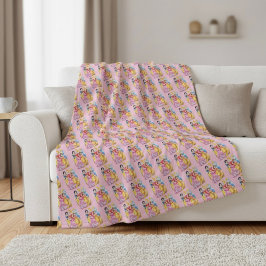 Princess Sherpa Blanket Sherpadecke