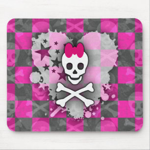 Princess Skull Mouse Pad Mousepad