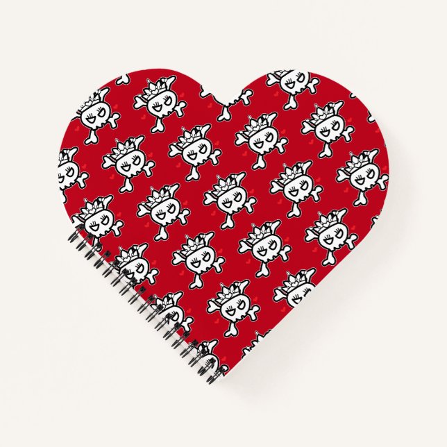 Princess Skull Notizbuch (Vorderseite)
