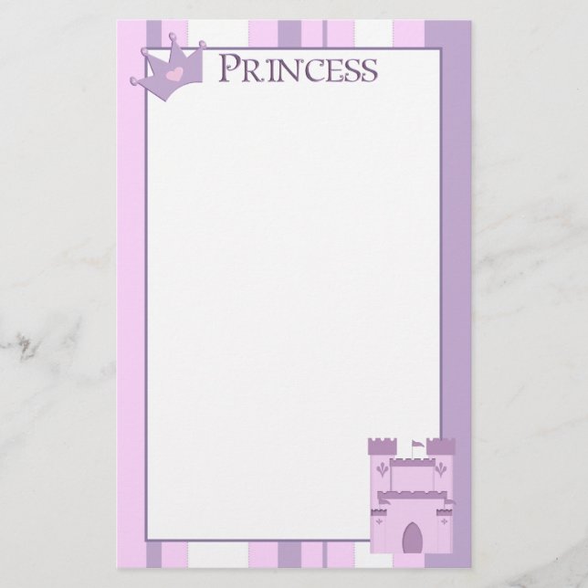 Princess Stationery Briefpapier (Vorderseite)