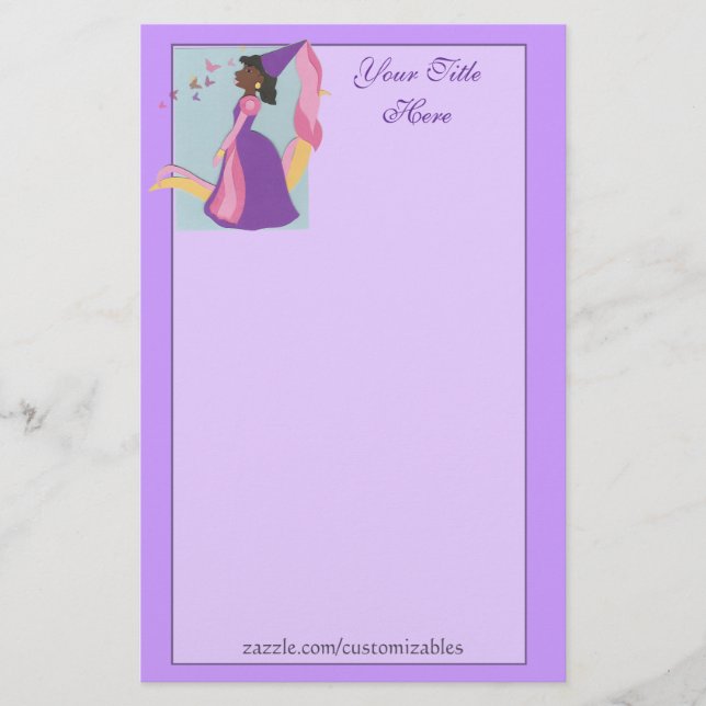 Princess Stationery Briefpapier (Vorderseite)