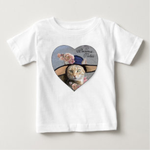 PRINCESS-STATUS/ELEGANTE KATZE,GROSSE DIVA-HAT UND BABY T-SHIRT