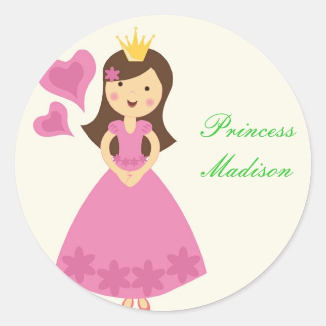 Princess Stickers (Vorderseite)