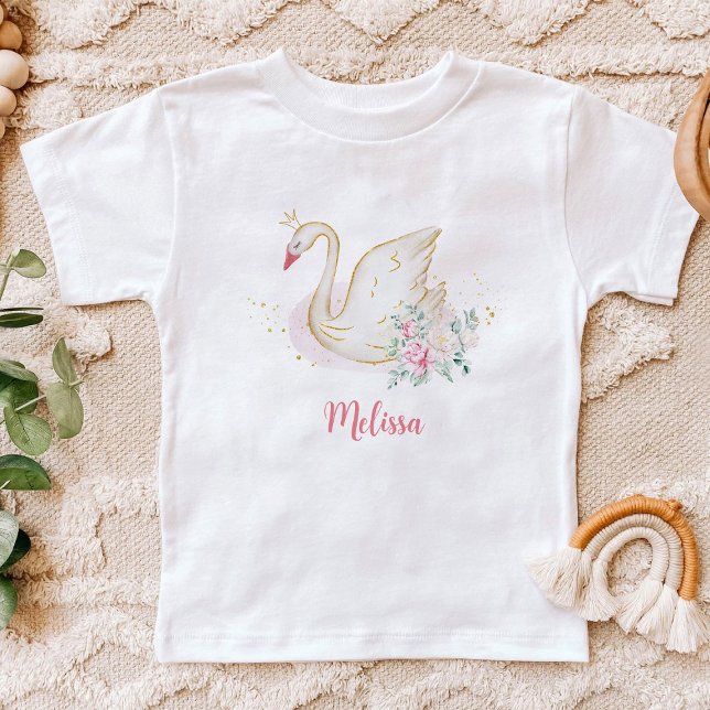 Princess Swan Baby T-shirt (Von Creator hochgeladen)