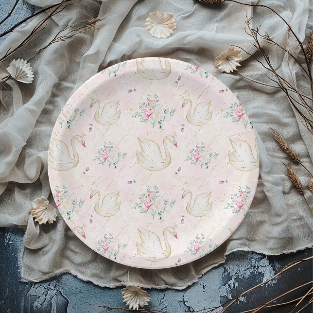 Princess Swan Pappteller (Von Creator hochgeladen)