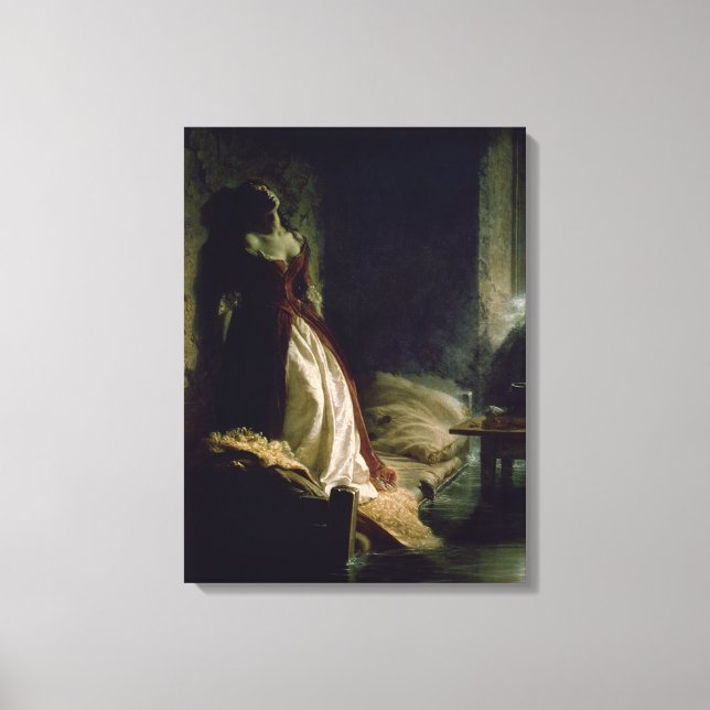 Princess Tarakanova, 1864 Leinwanddruck (Vorderseite)