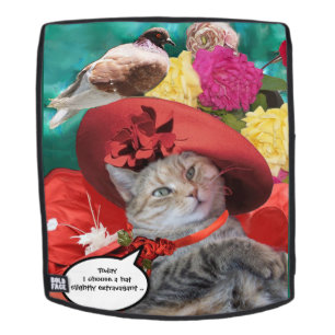 PRINCESS TATUS CAT,RED HAT UND PIGEON Mother Day Rucksack