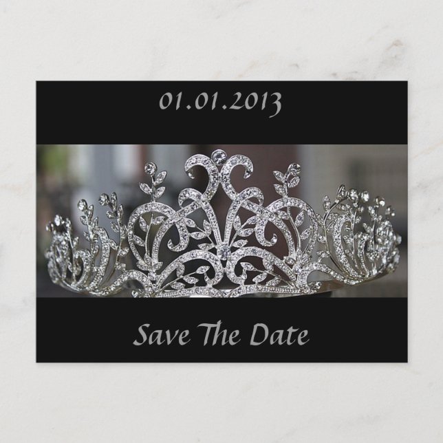 Princess Tiara Ankündigungspostkarte (Vorderseite)