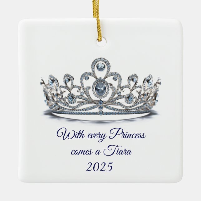 Princess Tiara Ornament (Vorderseite)