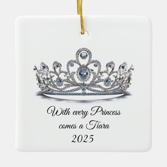 Princess Tiara Ornament (Vorderseite)